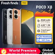 POCO X8 5G: Batería 8340 mAh, Snapdragon, 67W HyperCharge