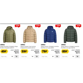 Nuevos Abrigos Adidas: 4 Modelos desde 49,99€ a 89,99€
