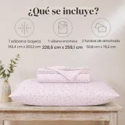 Sábanas de Matrimonio Doble - Microfibra