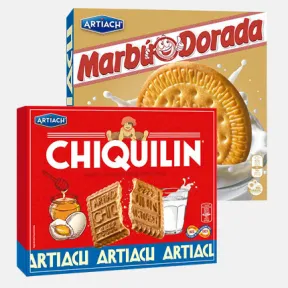 Galletas Chiquilín 525 g o Artiach Marbú Dorada 600 g