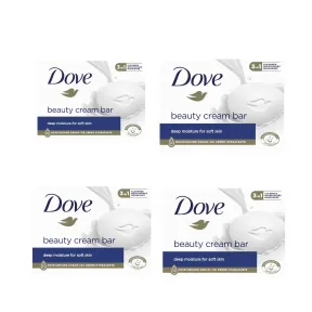 Dove Jabón original en pastilla, 4 unidades de 90 g