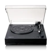 Tocadiscos Lenco LS-15BK: diseño y sonido excepcionales.