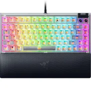 Razer BlackWidow V4 75% Phantom White - Teclado Mecánico Gaming