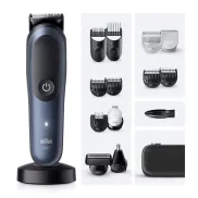 Kit 15 en 1 Braun Series 7AIO7580, ProBlade Azul