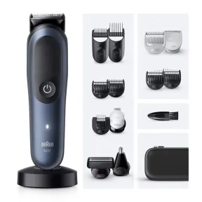 Kit 15 en 1 Braun Series 7AIO7580, ProBlade Azul