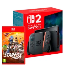 Nintendo Switch 2 con batería extraíble y Star Fox 256 GB