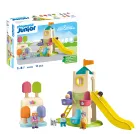 Torre Aventura Playmobil Junior con Noria y Heladería