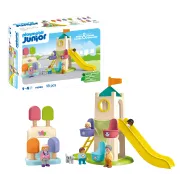 Torre Aventura Playmobil Junior con Noria y Heladería