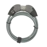 Cable antirrobo fosforescente para bicicleta de 1800 mm