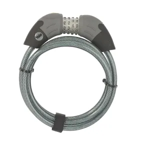 Cable antirrobo fosforescente para bicicleta de 1800 mm