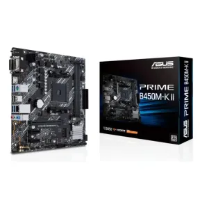 Placa base mATX ASUS B450M-K II AM4 DDR4 para AMD