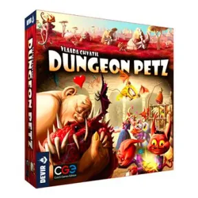 Dungeon Petz: Eurogame de Estrategia para 2-4 Jugadores