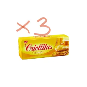 Entrega sin prisa: Galletas Criollitas BAGLEY 100g - 3 paquetes