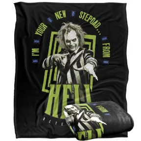 Manta Beetlejuice 2 Suave y Sedosa 152 x 127 cm