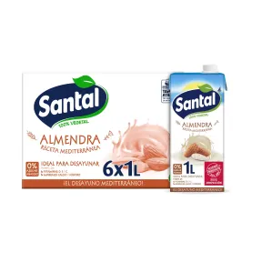 Pack de 6x1L de Bebida Vegetal de Almendra Sin Azúcares