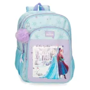 Mochila Disney Frozen Doble Compartimento 30x40x13cm