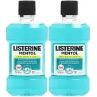 Listerine mentol, enjuague bucal 250 ml, paquete de 2