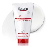 Eucerin Crema de manos pH5, hidratante para manos agrietadas