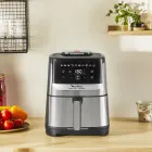 Freidora de aire Moulinex Easy Fry Silence 5L 1670W acero inoxidable