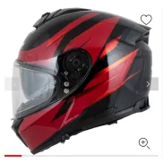 Casco Integral Rojo Negro Nolan N80-8 FERVO