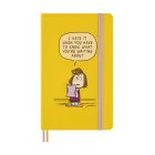 Cuaderno Moleskine edición limitada Peanuts amarillo rayado