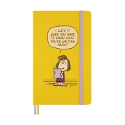Cuaderno Moleskine edición limitada Peanuts amarillo rayado