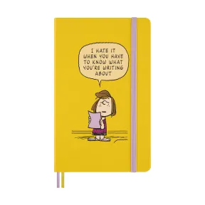 Cuaderno Moleskine edición limitada Peanuts amarillo rayado