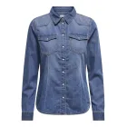 Camisa de mujer ONLALEXA en denim