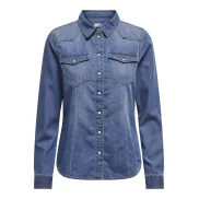 Camisa de mujer ONLALEXA en denim