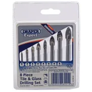 Juego de 8 brocas para vidrio y cerámica – Draper Expert 48221