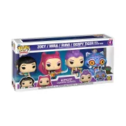 Pack K-POP Demon Hunters: Zoey, Mira, Derpy Tiger y Rumi