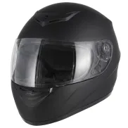 Casco Integral Negro para Moto Hombre y Mujer M (57-58cm)