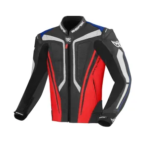 Chaqueta de cuero para moto Berik Street Pro en varios colores