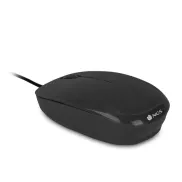 Ratón Óptico NGS Flame Black USB 1000dpi Ambidiestro