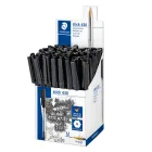 Bolígrafo de punta mediana negro Staedtler Stick 430 - 50 unidades