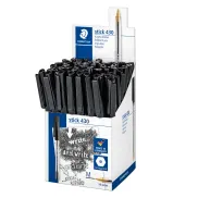 Bolígrafo de punta mediana negro Staedtler Stick 430 - 50 unidades