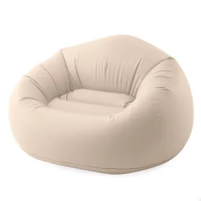 Sillón Beanless Bag Intex Beige, 137x127x74 cm, 100 kg