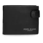 Cartera Horizontal Pepe Jeans Ithaca con Cierre de Clic