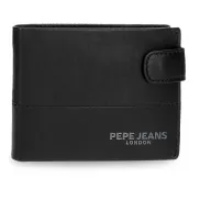 Cartera Horizontal Pepe Jeans Ithaca con Cierre de Clic