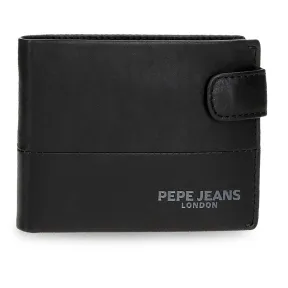Cartera Horizontal Pepe Jeans Ithaca con Cierre de Clic