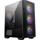 Caja Gaming MSI MAG FORGE M100R Cristal Templado Negra