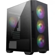Caja Gaming MSI MAG FORGE M100R Cristal Templado Negra