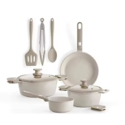 Batería de Aluminio Fundido Monix Denmark, 9 Pzs, Inducción