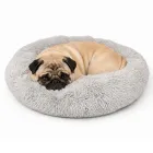 Cama para Mascotas Ø 60 cm, Suave y Acogedora