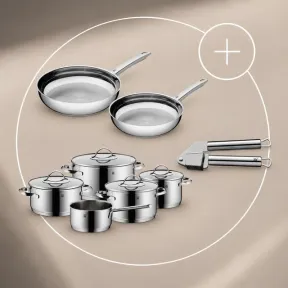 Sartenes Profi y Batería de Cocina Aparto de 5 Piezas