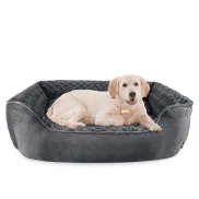 Cama para Perros Grandes en Forma Rectangular