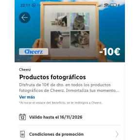10€ de descuento en Lidl con Cheerz y gastos de envío