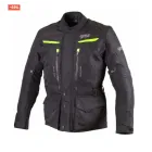 Chaqueta textil negroneón para motocicleta GMS Gear