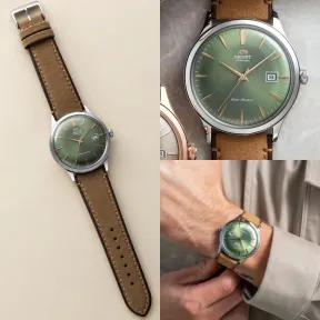 Reloj AUTOMÁTICO ORIENT Bambino Classic 42mm con Correa de Ante