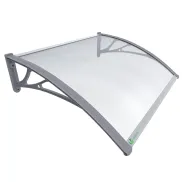 Marquesinas de Policarbonato para Puertas y Ventanas 120x80 cm